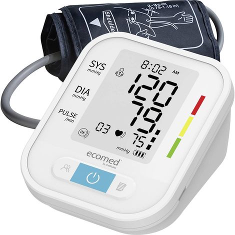 [NEUWERTIG] B-Ware Ecomed Blutdruckmessgerät Oberarm BU-95E Gesundheitsmonitor Handtuchheizkörper (1/2)
