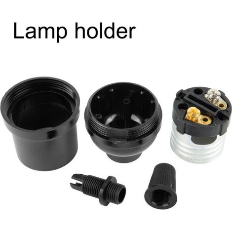Support de Lampe - Douille en Laiton - Ampoule en Bakélite - Pour Escaliers et Sous-sol - Vintage Industriel - 1 Pièce (1/4)