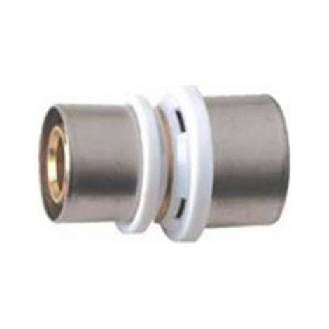 RACCORD DROIT DOUBLE RÉDUIT IBP À PRESSER POUR MULTICOUCHE Dimensions : Diam. 32x26