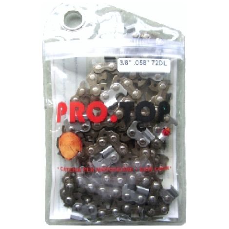 Catena PRO.TOP 1/4 spessore 1.3 mm passo 1/4 60 maglie per motosega