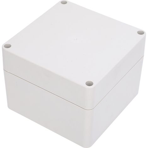 Boîtier de dérivation IP65 étanche en plastique ABS pour électronique extérieur 120x120x90mm (1/5)