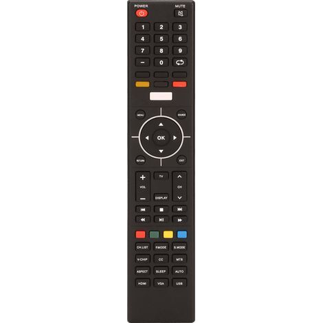 Universelle Ersatzfernbedienung, kompatibel mit den Smart-TVs Seiki SC 32HK700N, SE32HY19T, SC 40FK700N und SE40FYT. (1/5)