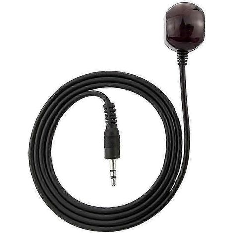 Câble d'extension pour récepteur de télécommande infrarouge (IR) avec prise jack 3,5 mm, compatible avec la fréquence 38 kHz. (1/5)