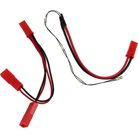 Modifikationen an der Frontbeleuchtung des mittleren Kühlergrills des YK4082 1/8 1/10 RC-Autos: 4-LED-Kit für RC-Offroad-Autos. (1/5)