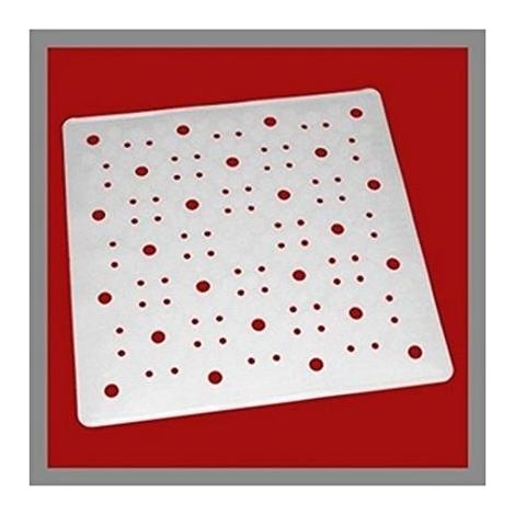 Tappeto da doccia sissi 53x53 Bianco