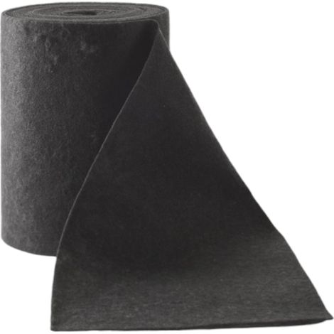 Filter für Hauben, die mit Kohle in Polyesterfaser und Holzkohlepulver 50 x 100 cm aktiv sind (1/2)