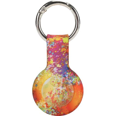 Schützende Silikonhülle mit aufgedrucktem Muster und Metallverschluss, kompatibel mit iOS-Plottern – farbenfrohes Design (1/5)