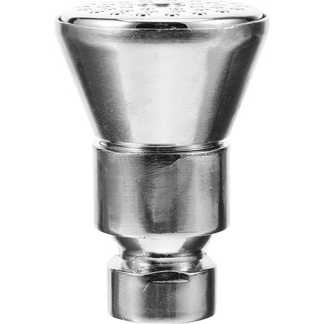 Pommeau de douche en alliage avec raccord 1 2 , offrant un débit d'eau puissant à basse pression et (1/5)