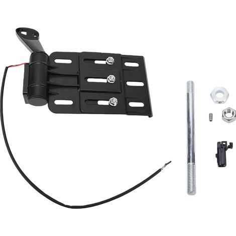 Support plaque immatriculation moto remplacement pour Sportster 883 série 1200 Dyna modèles 48 72 Iron Nightster Roadster noir (1/5)