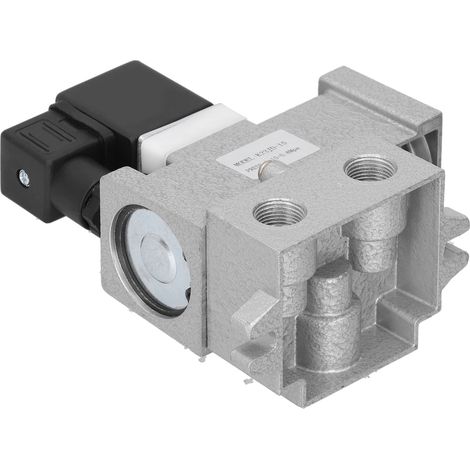Elektrisches Magnetventil G1/2 Zoll Absperrventil, 2 Positionen, 3-Wege-Anschluss, Aluminiumlegierung K23JD-15DC24V (1/5)