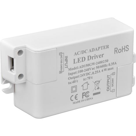 Alimentation LED étanche AC/DC pour lampes basse tension - Transformateur d'alimentation (1/5)