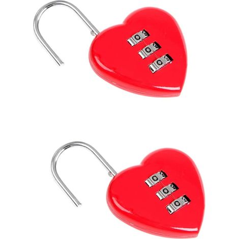 de 2 cadenas à code pour valises cadenas de Noël pour
