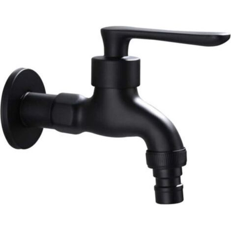 Retro garden tap for cold water, with single-lever interface (1/2 inch inlet and outlet), 1 adapter (3/4 inch) FLITI (1/4)