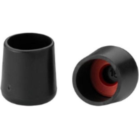 FPLUS contera red.ext.neg.20 x50 uds. , Descripción
Contera redonda exterior de plástico con arandela para tubos redondeados o cónicos. Incorporan una arandela interior que las hac