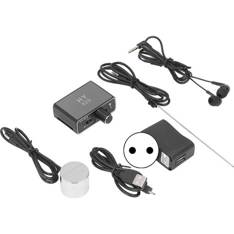 Détecteur de Fuites d'Eau Haute Sensibilité avec Réglage du Son - Alimentation 100-240V EU Plug
