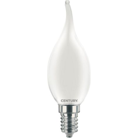 Century lampada filamento led incanto saten c. vento 4w e14 6000k (1/2)