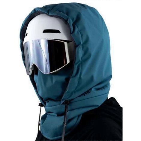 Cagoule intégrale coupe-vent et imperméable en polaire, idéale pour le ski et les sports d'hiver en extérieur (hommes et femmes). (1/5)