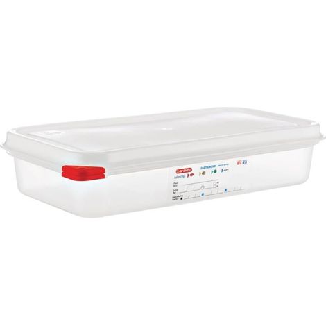 Boîte alimentaire GN 1/3 Araven 2,5 L - Lot de 4