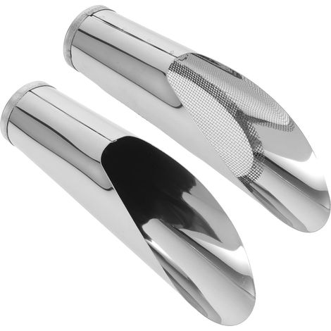 Conjunto De 2 Pás Portáteis Pequenas Em Aço Inoxidável (1/5)