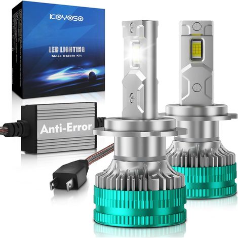 H7 LED Bulbs CANBUS: Error Free Kit 180 W 32000LM (1/5)