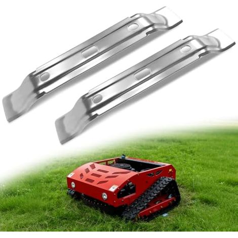 2 Pièces Mähmesser Messerklingen kompatibel mit Mähroboter iMOW RMI 422, 422P, 422PC, Lame Tondeuse Lame de Rechange pour Robot Tondeuse für Viking MI 422 – 420 (200mm) (1/5)