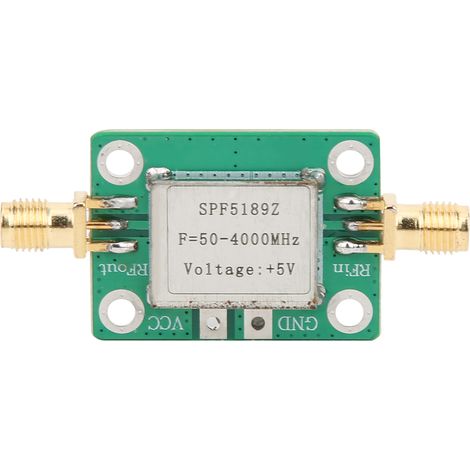 Module amplificateur RF SPF5189 0,6 db, carte récepteur de Gain de Signal LNA à large bande 0.1-4000 MHz (1/5)