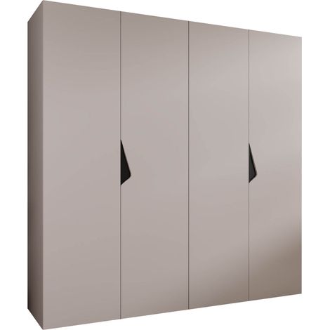 Armoire Hartford 620, Cachemire, 202x200x52cm, Portes d'armoire: Avec des charnières, Nombre d'étagères: 0 (1/5)