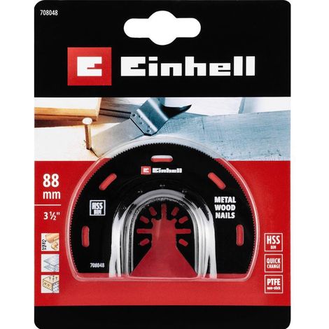 Hoja de sierra de inmersión Einhell 708048 88 mm bimetálica (1/2)