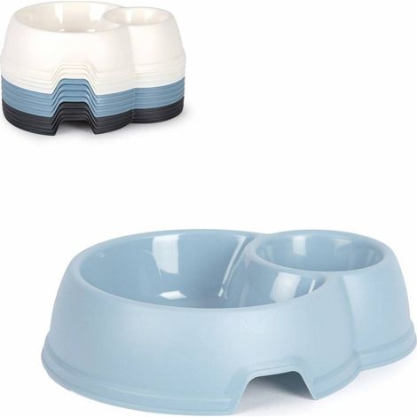 CIOTOLA DOPPIA TAILOR BIANCO/AZZURRO/ANTRACITE - 12 pezzi