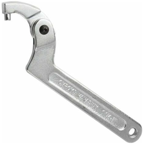 Clé à ergot réglable pour écrous à encoches 32-76 mm – Charnière flexible pour usage professionnel – Outil de précision (1/5)