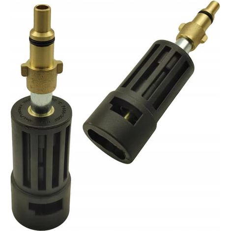 Ecleanfy - Adaptateur Nilfisk Alto vers baïonnette Kärcher K – Laiton 160 barres Compatible avec Nilfisk C120, C130 (1/2)