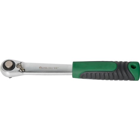 Fortis Hebel-Umschaltknarre 1/4, 145 mm, 90 Zähne (1/2)