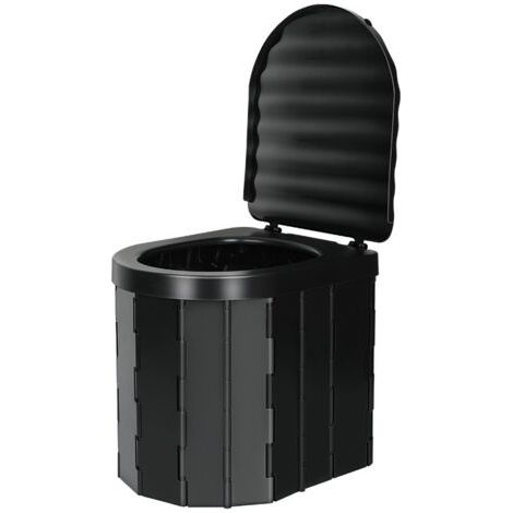 Toilette Portable Camping - Toliet pour Hommes et - Seau Hygiénique pour Voiture - Toilettes de Voiture Pliables pour Adultes (1/5)