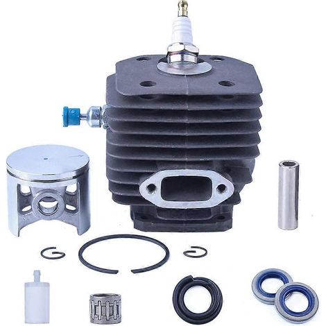 Kit haut moteur (cylindre, piston, axe, segments) 48 mm pour tronçonneuse Husqvarna 261, 262, 262XP et 262XPH (références : 503907971, 503541171 et 503541172) (1/4)