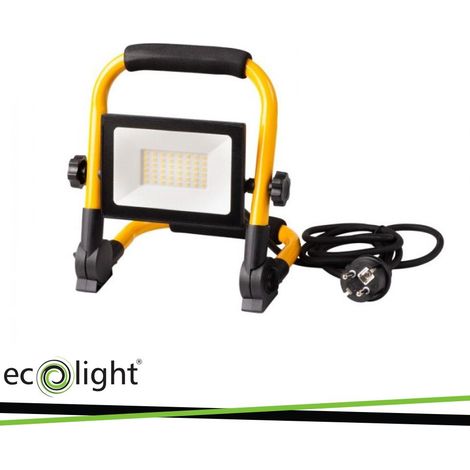PROIETTORE DA LAVORO 50W 4000K CAVO 1,5MT                                                                - Luce NATURALE