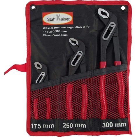 SET PINZE POLIGRIP REGOLABILI 3pz PAPPAGALLO 175-250-300mm