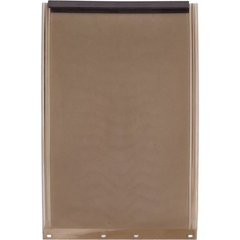 Rabat de porte pour chien en TPU résistant aux chocs, rabat de remplacement pour porte pour animaux en aluminium ou en plastique, taille M (20,5 x 32 cm / 8,1 x 12,6 pouces). (1/5)