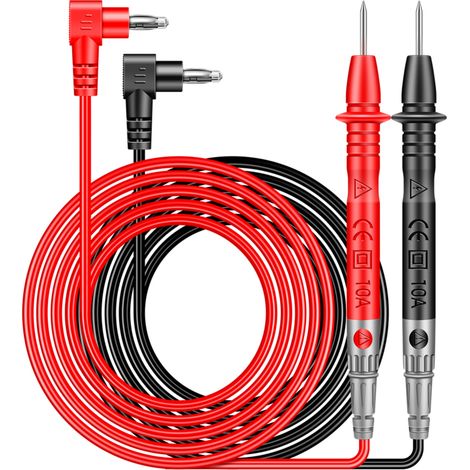 Irovami  PT840 Multimètre numérique 1000V 10A, sonde universelle, cordon de test, aiguille, stylo, câble, testeur de courant et de voltmètre (1/5)