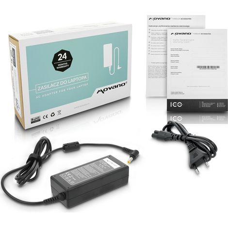 Ladegerät für Asus und Toshiba, 19 V, 3,42 A, 65 W, 5,5 x 2,5 mm (1/5)