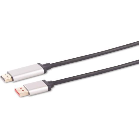 Câble adaptateur DisplayPort vers HDMI-A S-IMPULS, 2 m