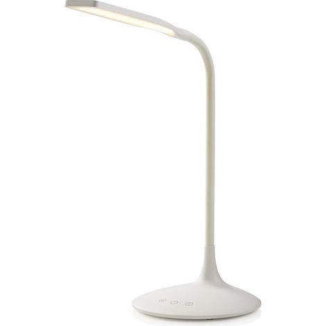 Nedis LTLG3M1WT2 lámpara de mesa LED blanca regulable
