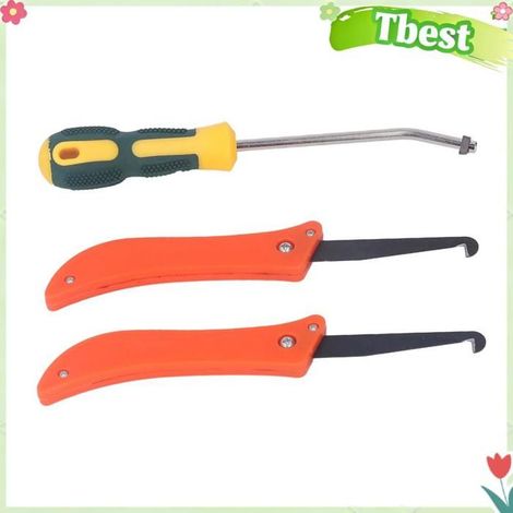 Outil de retrait de coulis, scie à coulis ergonomique avec 8 lames, nettoyant efficace pour joints de carrelage pour les projets de (1/4)