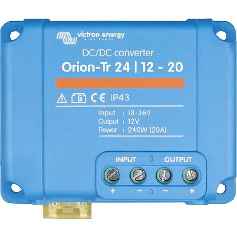 Convertidor DC-DC Orion Tr 24V/12V 20A (240W) No Aislado
