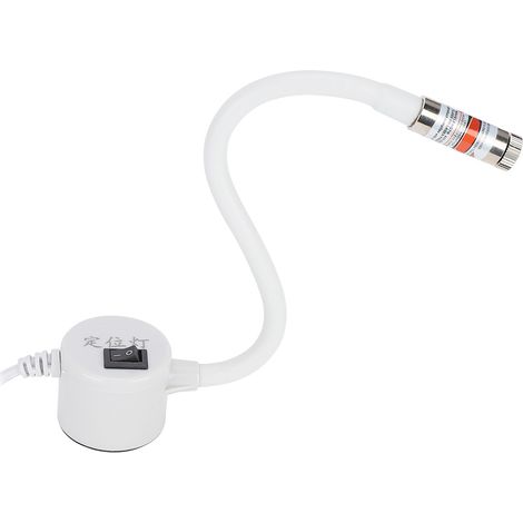 Lampe de positionnement infrarouge avec point laser réglable pour la découpe de vêtements sur tour CN 220V (1/5)