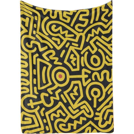 Couverture Douce Motif Géométrique Léger - Idéale pour Maison, Bureau, Voyage et Camping - Taille 80x100cm - Modèle BL694 (1/5)