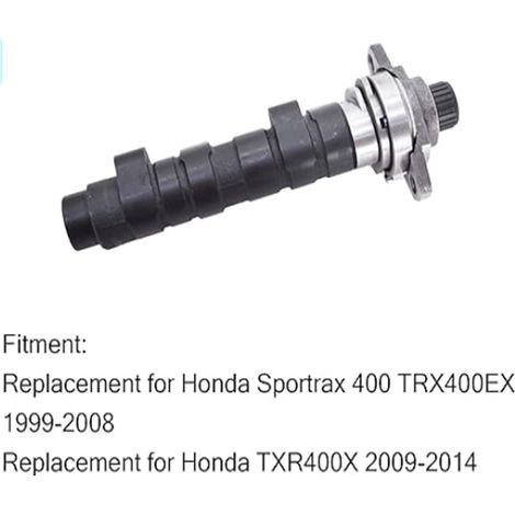 Camshaft accessories for TRX400ES motorcycles, compatible with the camshafts of the Honda Sport 400, TRX400EX and 400X (1/4)
