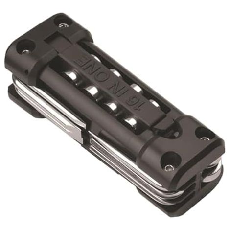 Kit d'outils de réparation multi-outils moto Outils sécurité légers, ensemble d'accessoires cyclisme pliables, tournevis - (1/5)