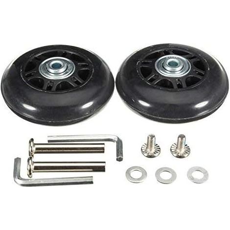 Replacement wheels for suitcase, 50 x 18 mm, 1 pair (1/4)