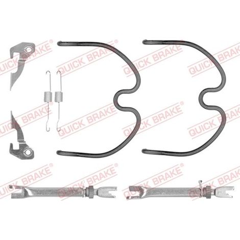 Kit d'accessoires, mâchoire de frein QUICK BRAKE 105-0872S OPEL