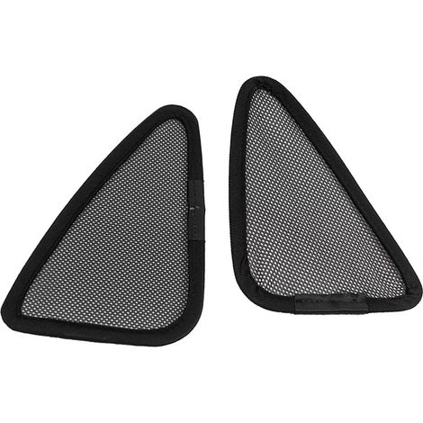 Lot de 2 pare-soleil triangulaires, accessoires fenêtre, format compact 160x230mm, protection UV, pour véhicules 2017-2020